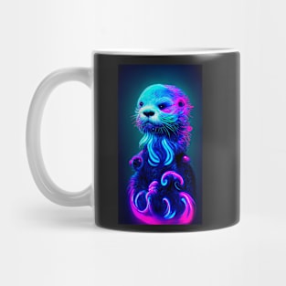 Psychedelic Sea Otter Mug